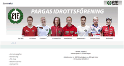Desktop Screenshot of pargasif.fi